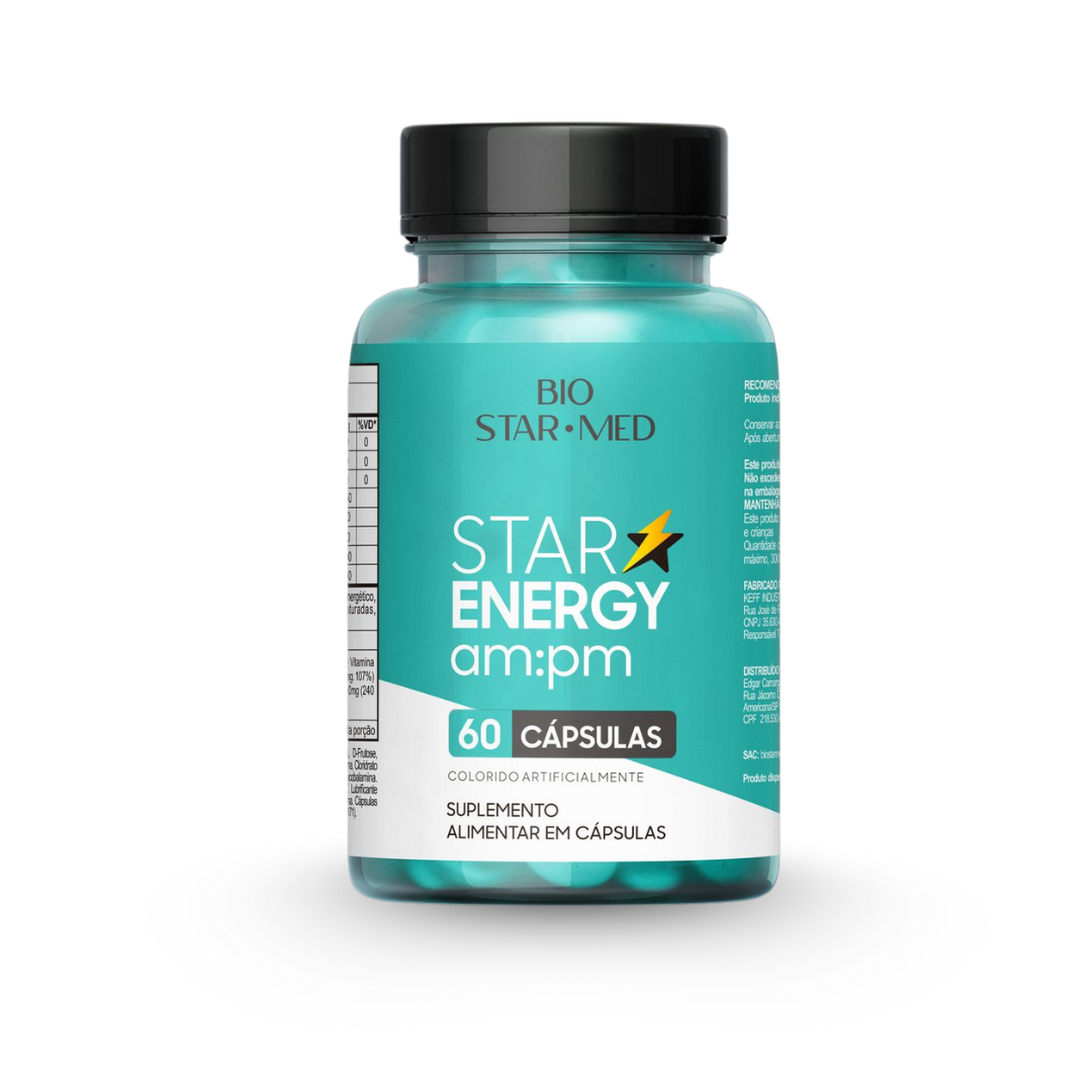 Star Energy am:pm — Energia, Foco e Disposição | 60 Cápsulas