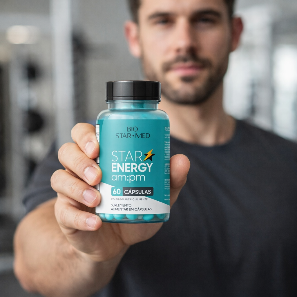 Star Energy am:pm — Energia, Foco e Disposição | 60 Cápsulas