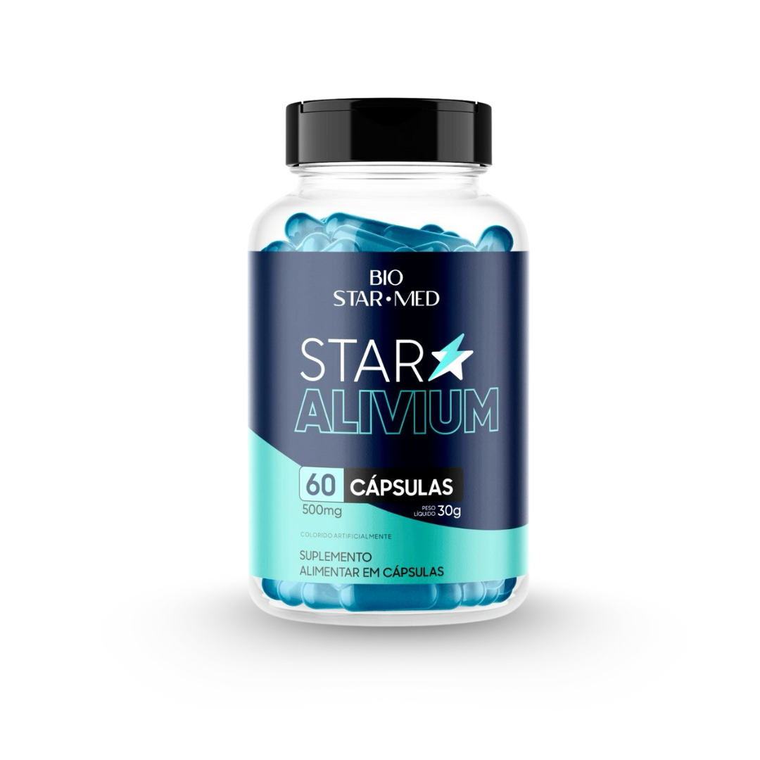 Star Alivium — Suporte Articular + Mobilidade | 60 Cápsulas (30g)