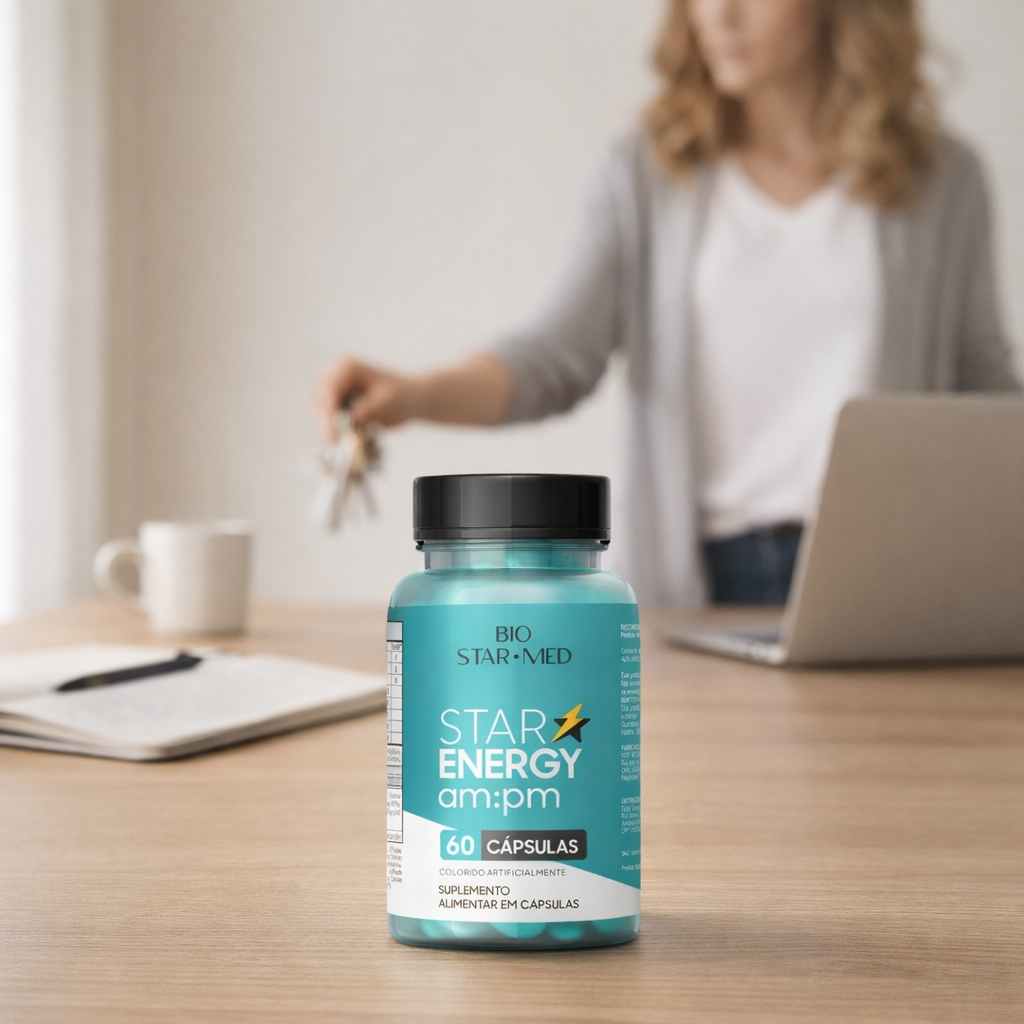 Star Energy am:pm — Energia, Foco e Disposição | 60 Cápsulas
